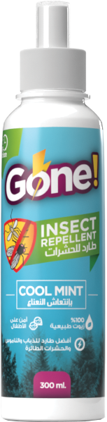 Gone- insect repellent with cool mint